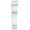 Ekena Millwork Standard Carmel Architectural Grade PVC Bracket With Traditional Ends, 5"W x 20"D x 26"H BKTP05X20X26CAR01 - alternate 3